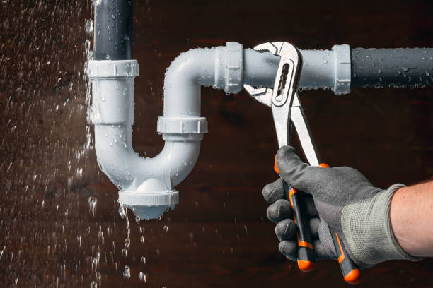 Professional Plumbing technician working in Mertzon, TX